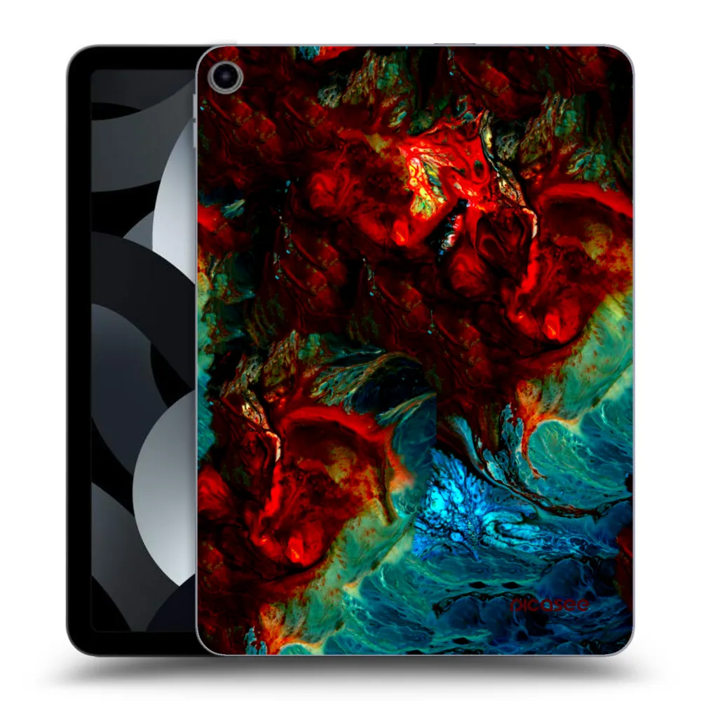 Picasee silikonska prozirna maskica za Apple iPad Air 5 10.9" 2022 - Universe