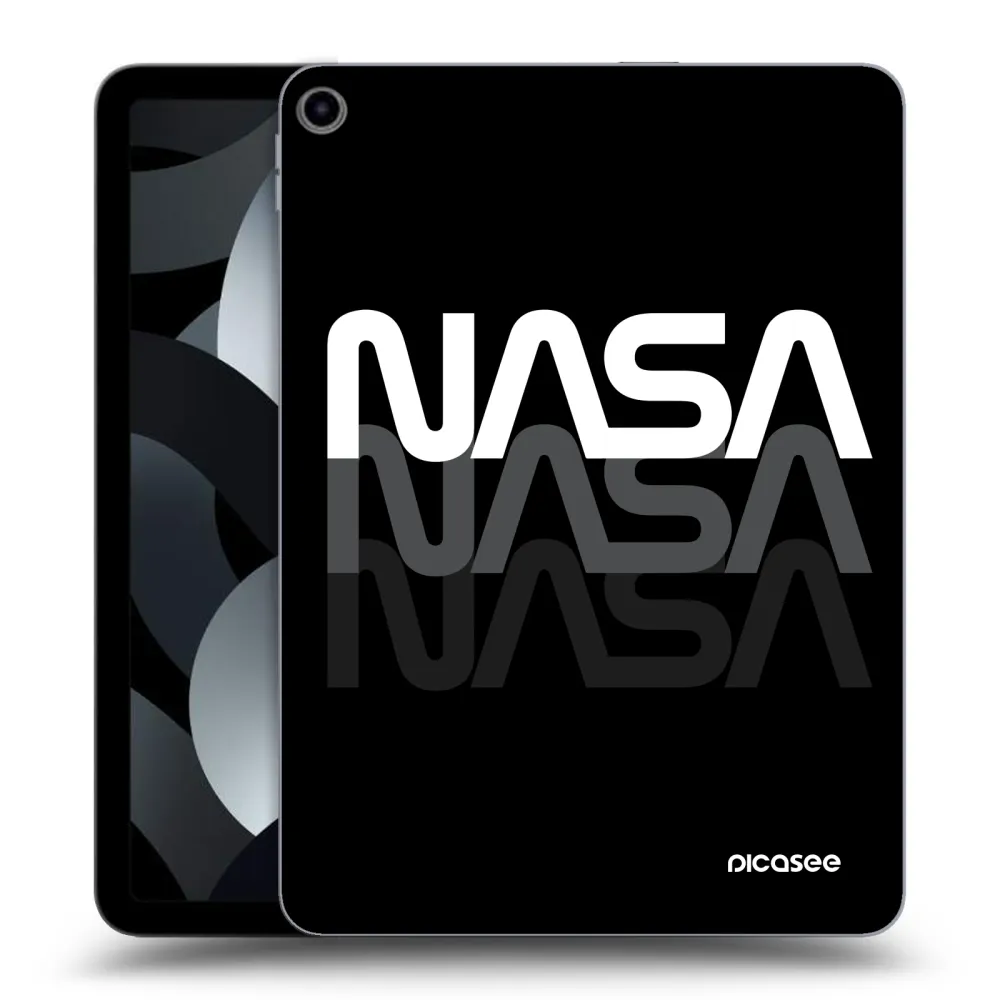 Picasee silikonska prozirna maskica za Apple iPad Air 5 10.9" 2022 - NASA Triple