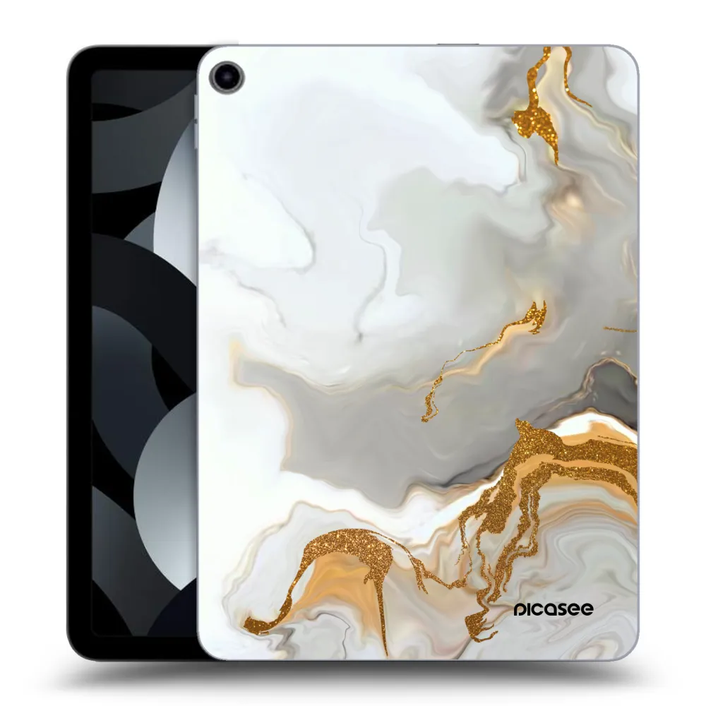 Picasee silikonska prozirna maskica za Apple iPad Air 5 10.9" 2022 - Her