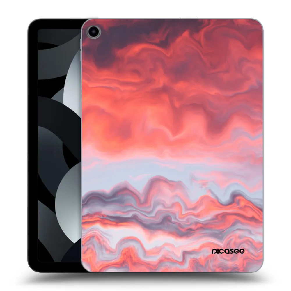 Picasee silikonska prozirna maskica za Apple iPad Air 5 10.9" 2022 - Sunset