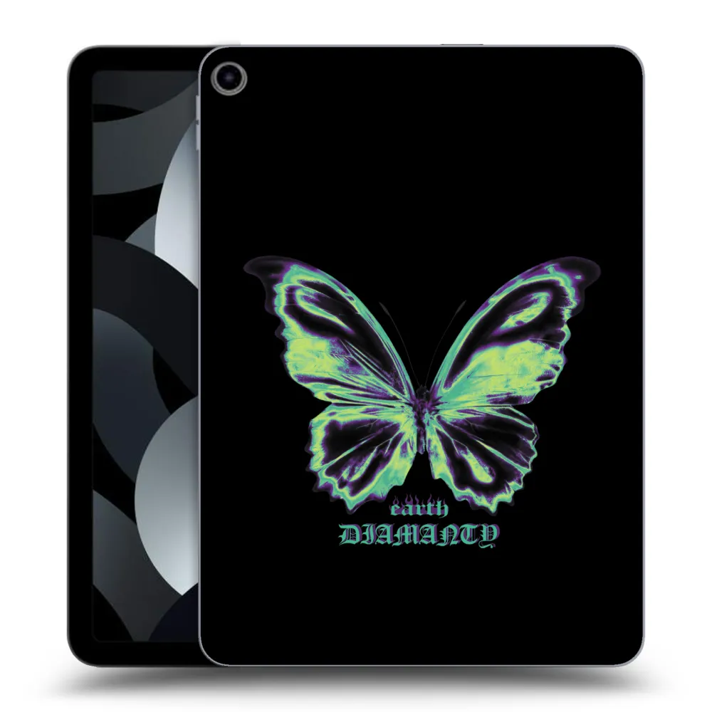 Picasee silikonska prozirna maskica za Apple iPad Air 5 10.9" 2022 - Diamanty Blue