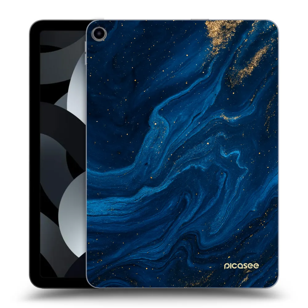 Picasee silikonska prozirna maskica za Apple iPad Air 5 10.9" 2022 - Blue