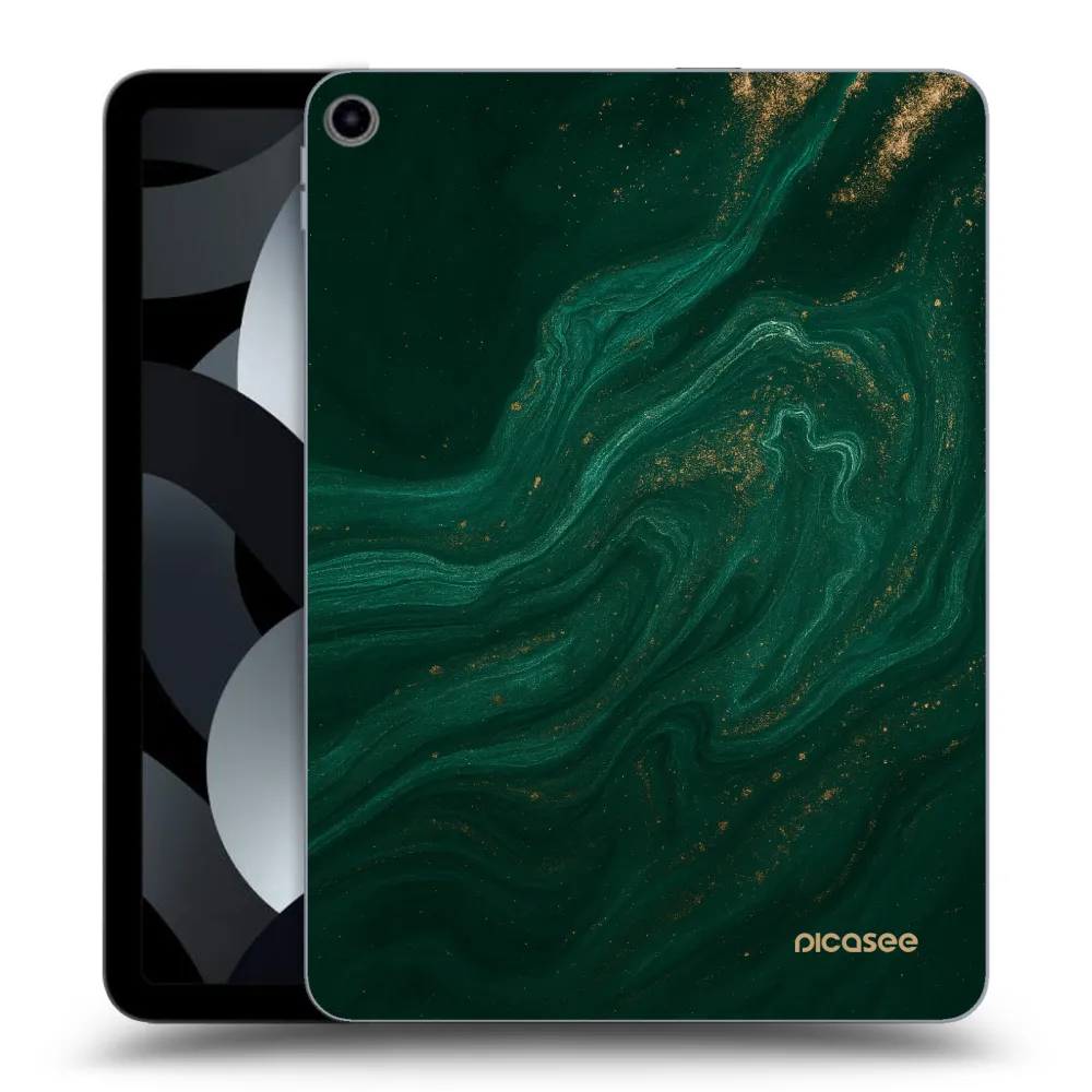 Picasee silikonska prozirna maskica za Apple iPad Air 5 10.9" 2022 - Green