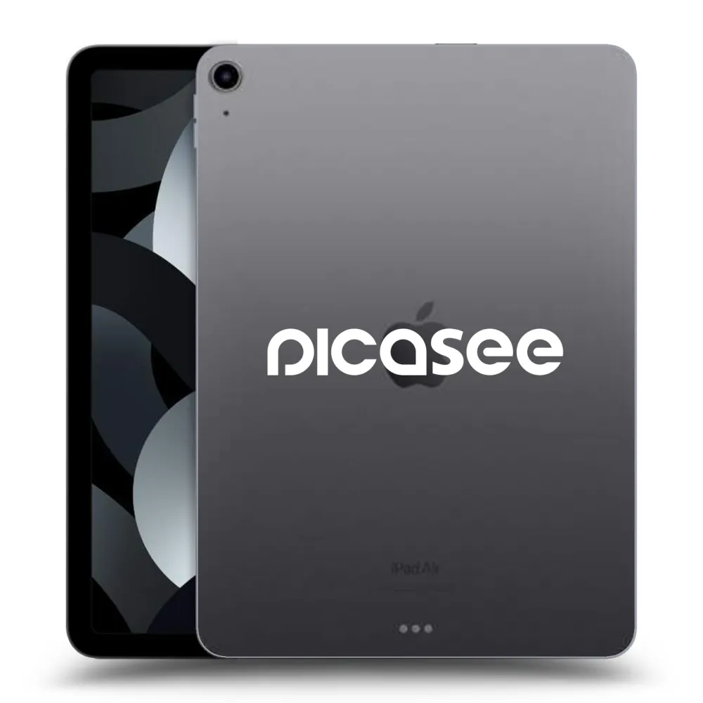 Picasee silikonska prozirna maskica za Apple iPad Air 5 10.9" 2022 - Picasee - new logo - white