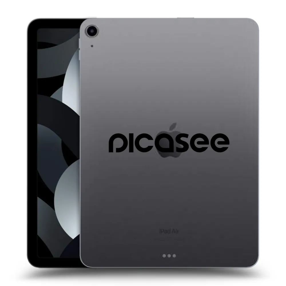 Picasee silikonska prozirna maskica za Apple iPad Air 5 10.9" 2022 - Picasee - new logo - black