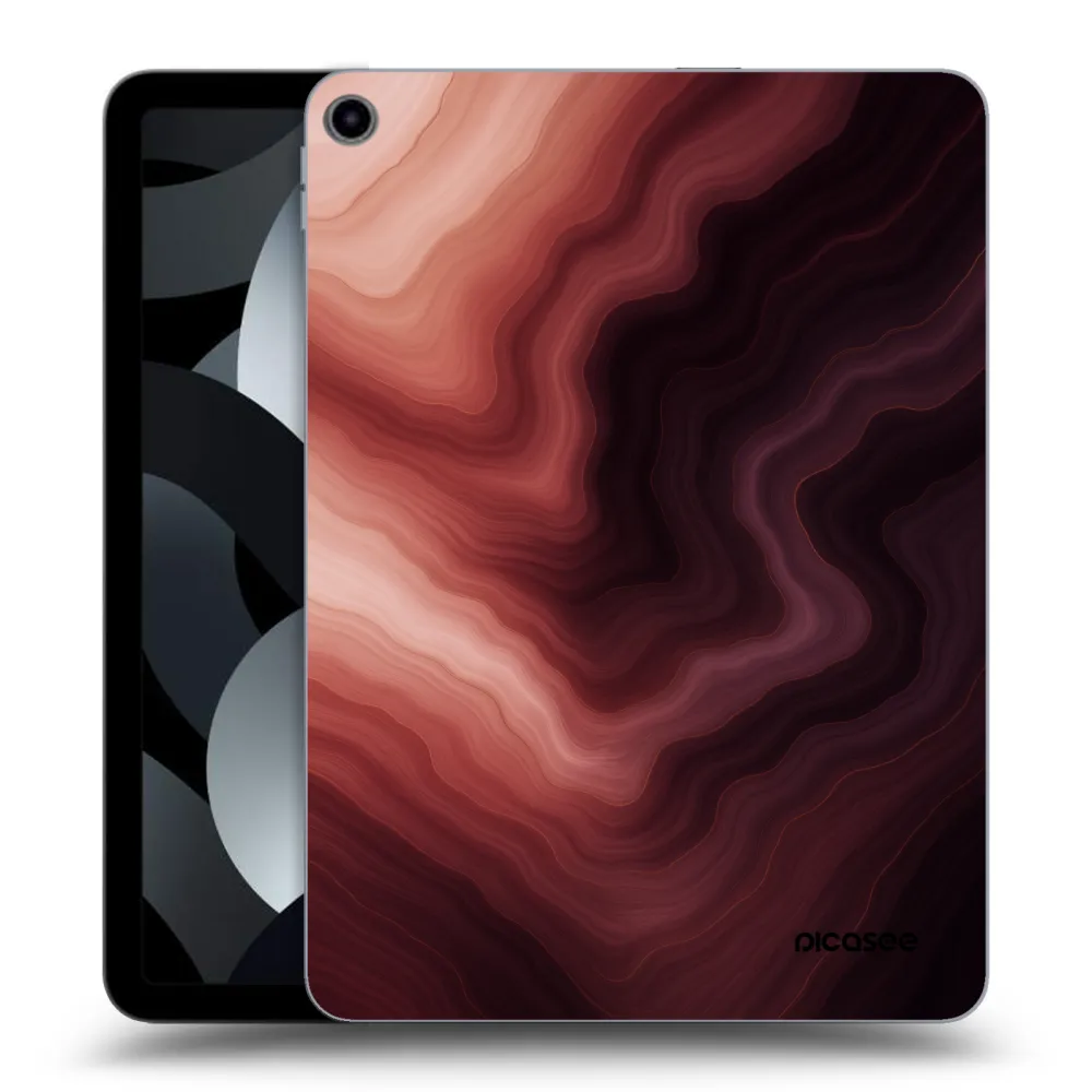 Picasee silikonska prozirna maskica za Apple iPad Air 5 10.9" 2022 - Rouge