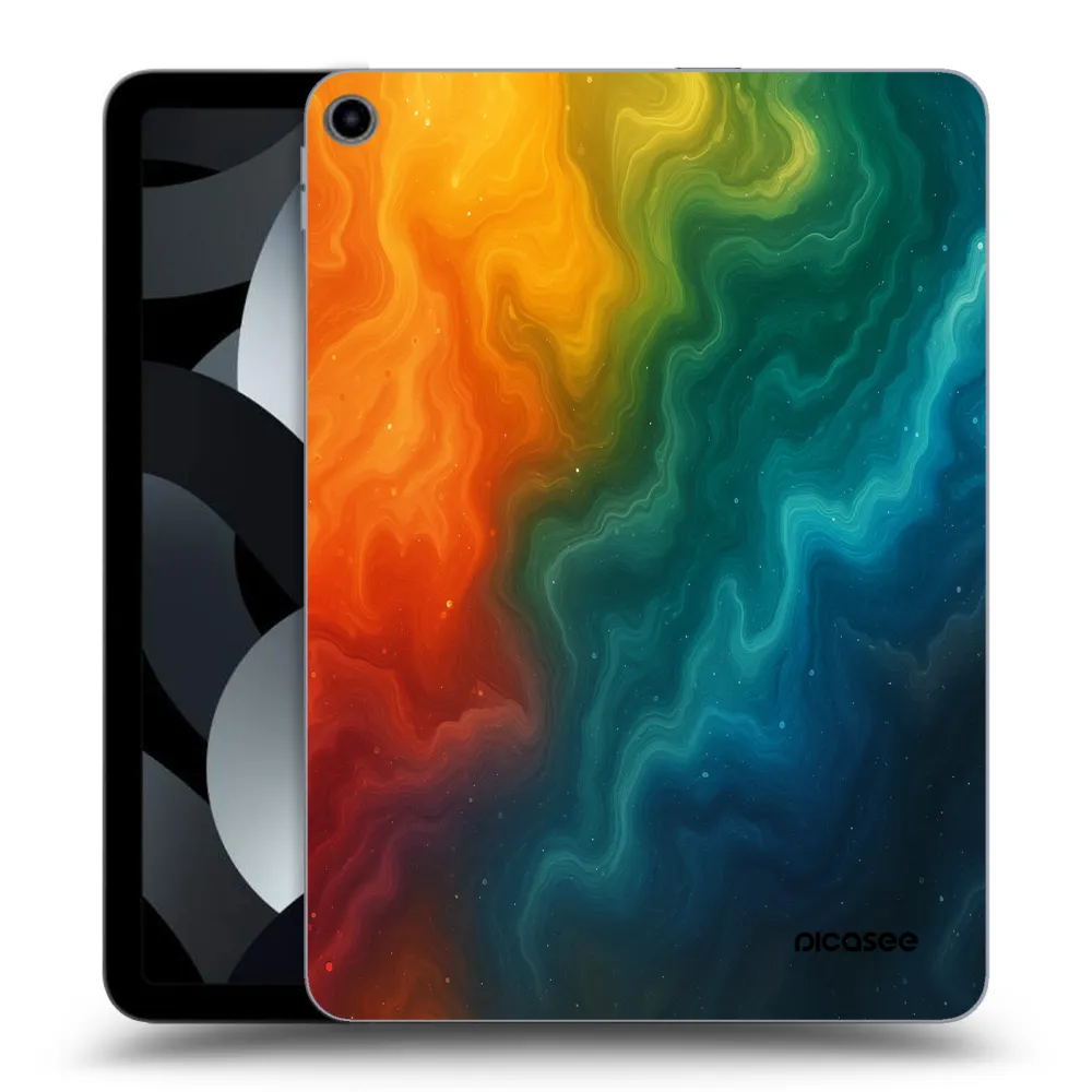 Picasee silikonska prozirna maskica za Apple iPad Air 5 10.9" 2022 - Solar