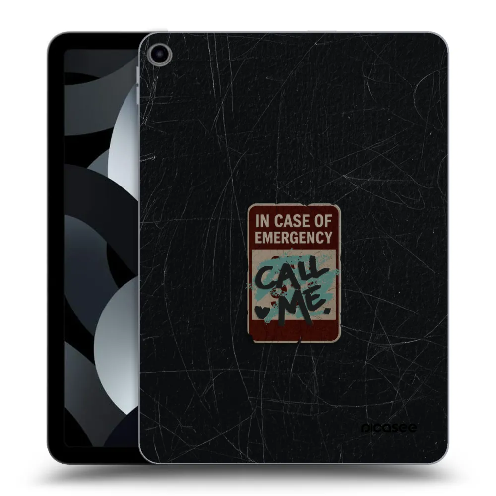 Picasee silikonska prozirna maskica za Apple iPad Air 5 10.9" 2022 - EMERGENCY