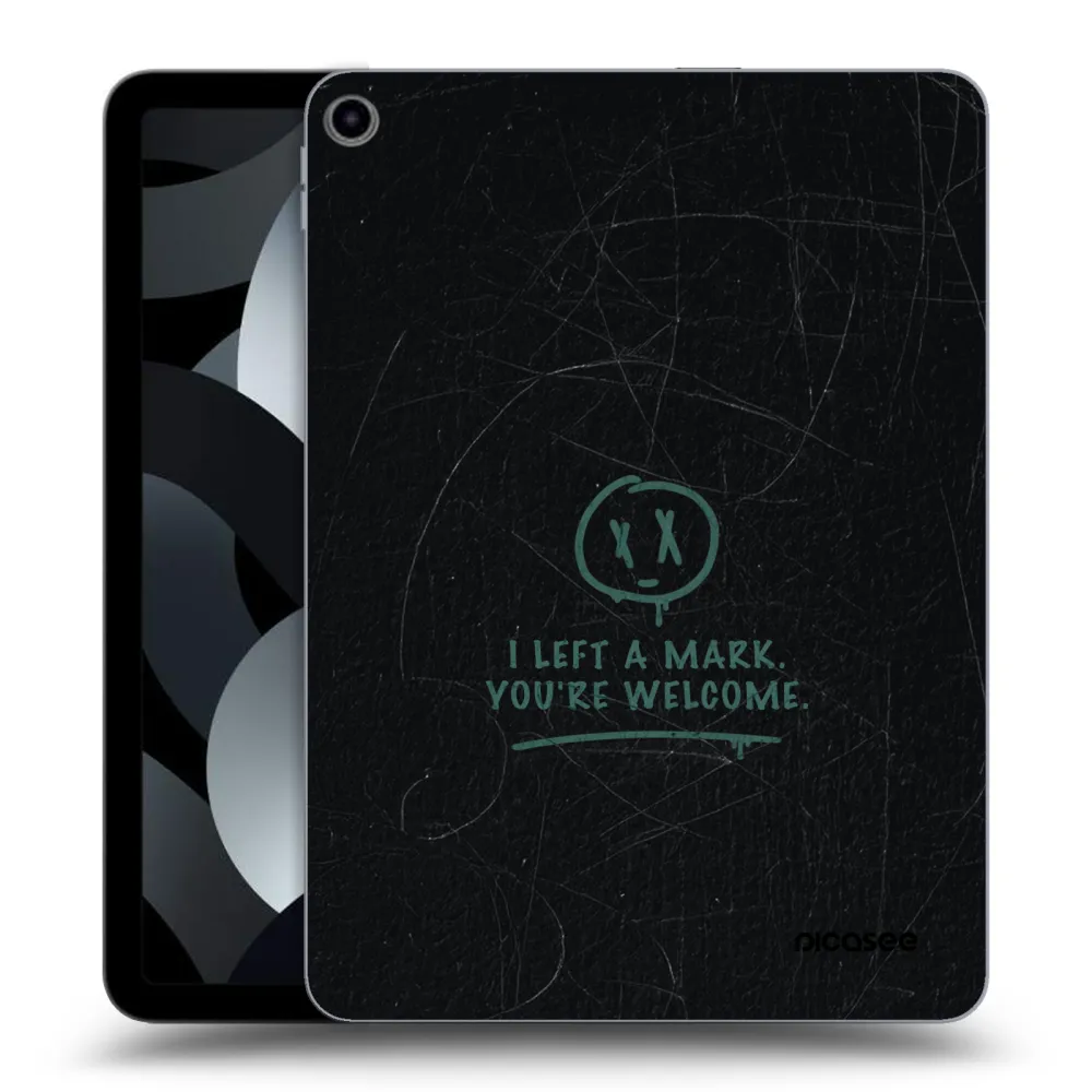 Picasee silikonska prozirna maskica za Apple iPad Air 5 10.9" 2022 - LEFT A MARK