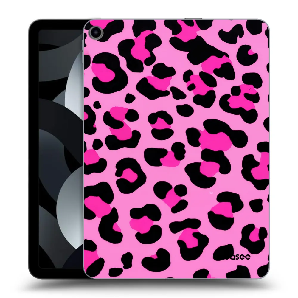 Picasee silikonska prozirna maskica za Apple iPad Air 5 10.9" 2022 - Pink Tiger