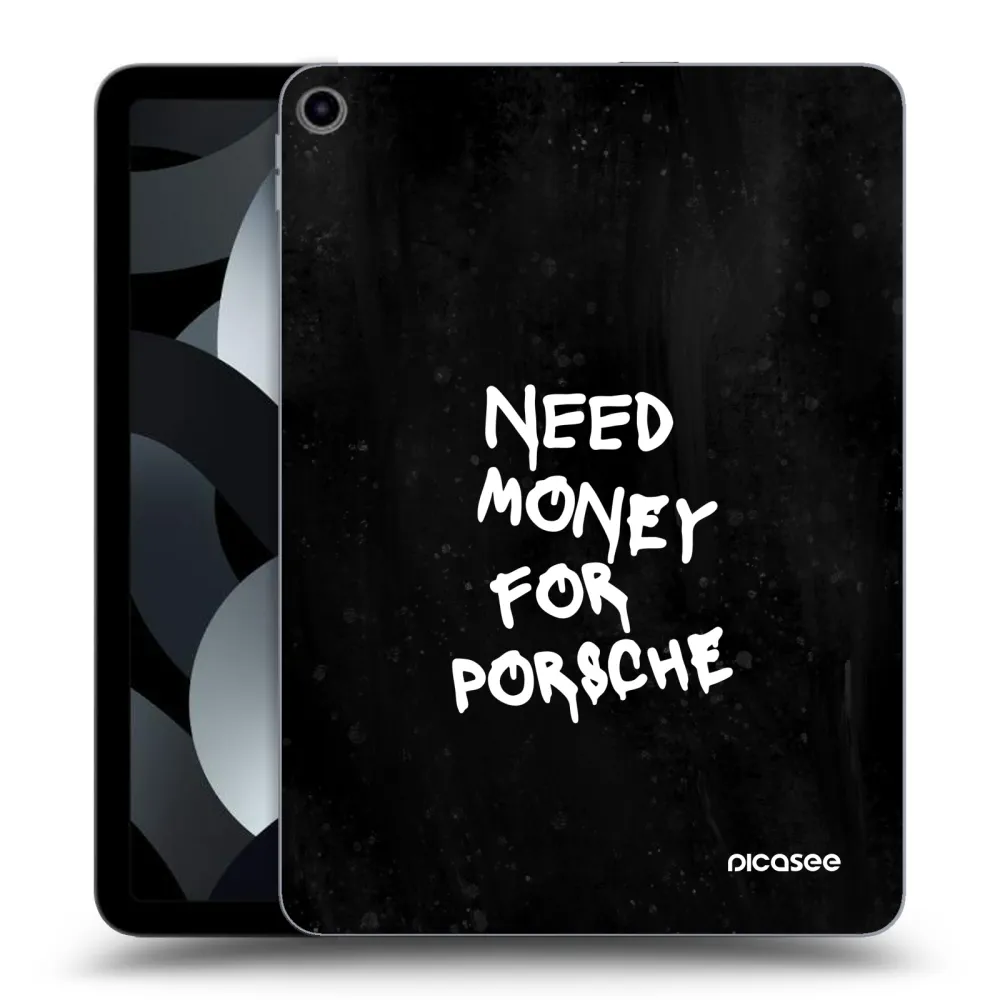 Picasee silikonska prozirna maskica za Apple iPad Air 5 10.9" 2022 - Black Dollar