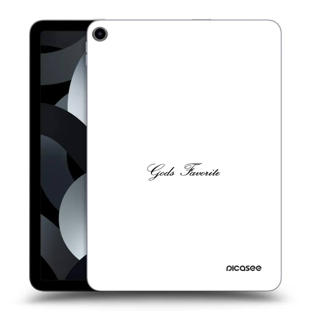 Picasee silikonska prozirna maskica za Apple iPad Air 5 10.9" 2022 - Gods Favorite
