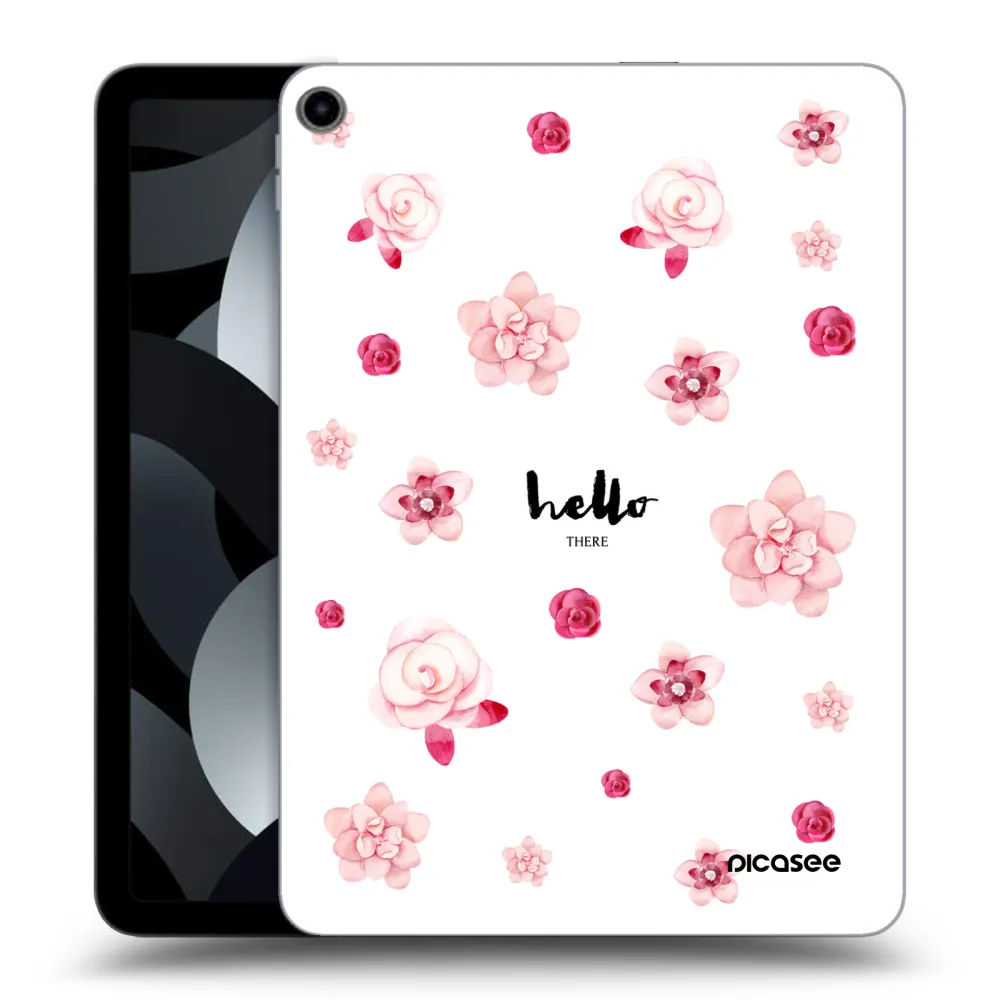 Picasee silikonska prozirna maskica za Apple iPad Air 5 10.9" 2022 - Hello there
