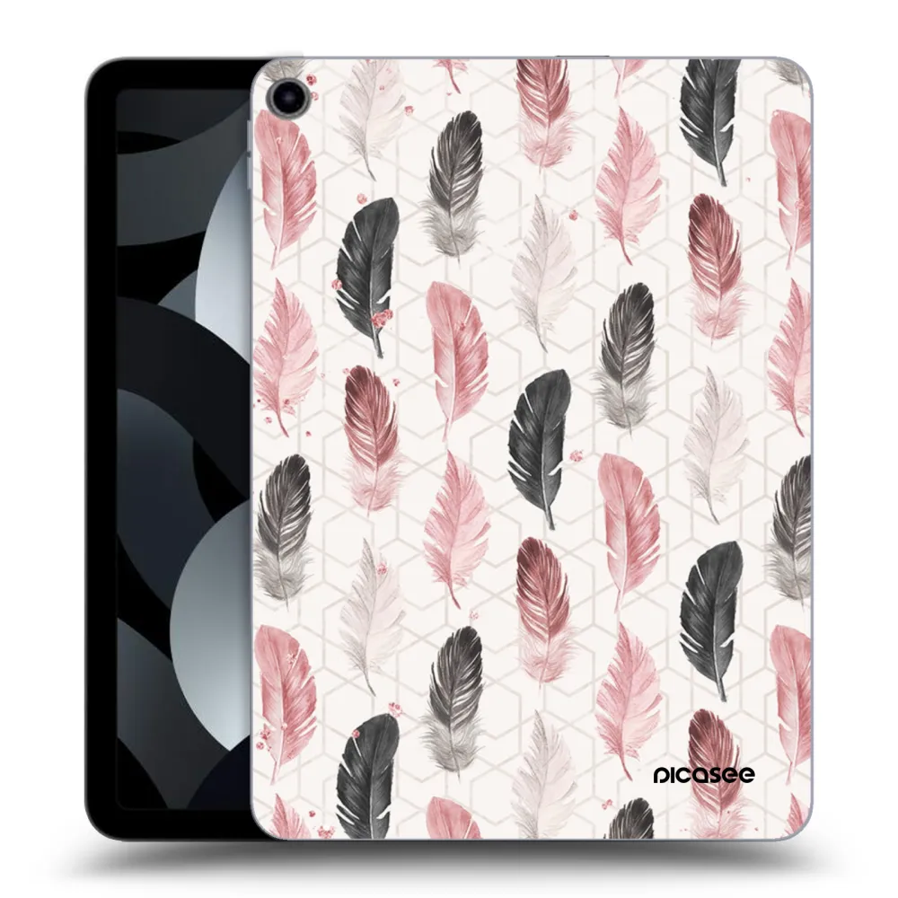 Picasee silikonska prozirna maskica za Apple iPad Air 5 10.9" 2022 - Feather 2