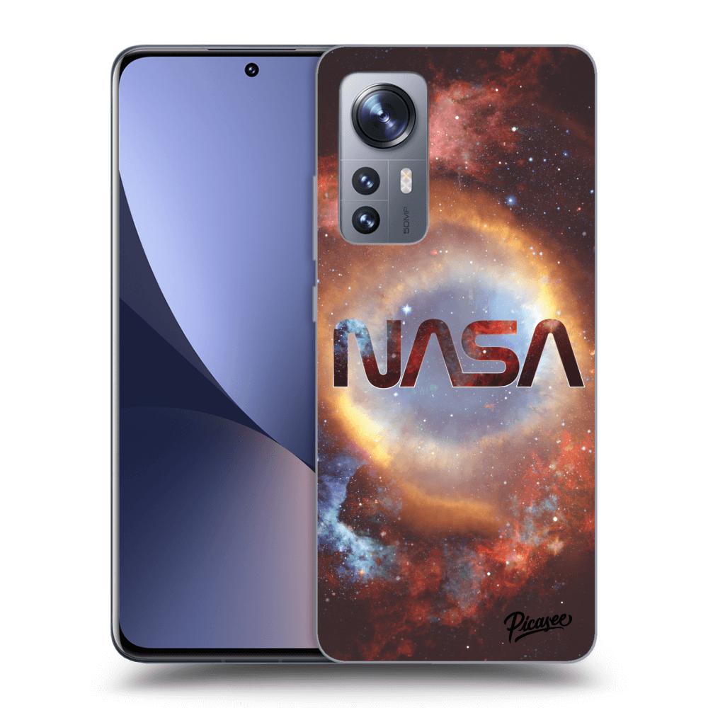 Picasee crna silikonska maskica za Xiaomi 12 - Nebula