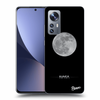 Picasee crna silikonska maskica za Xiaomi 12 - Moon Minimal