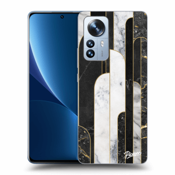 Maskica za Xiaomi 12 Pro - Black & White tile