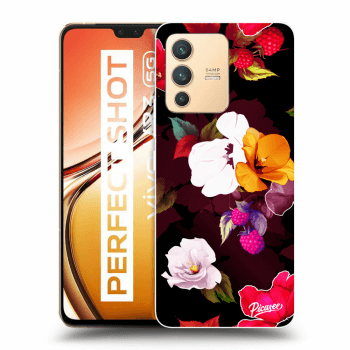 Picasee ULTIMATE CASE za Vivo V23 5G - Flowers and Berries