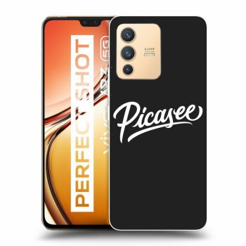 Picasee crna silikonska maskica za Vivo V23 5G - Picasee - White