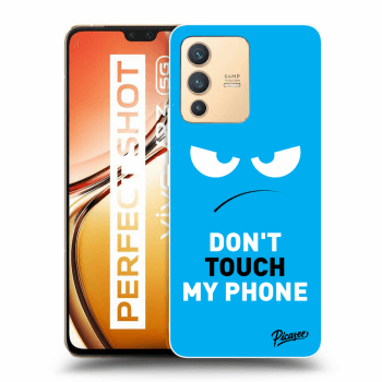 Maskica za Vivo V23 5G - Angry Eyes - Blue