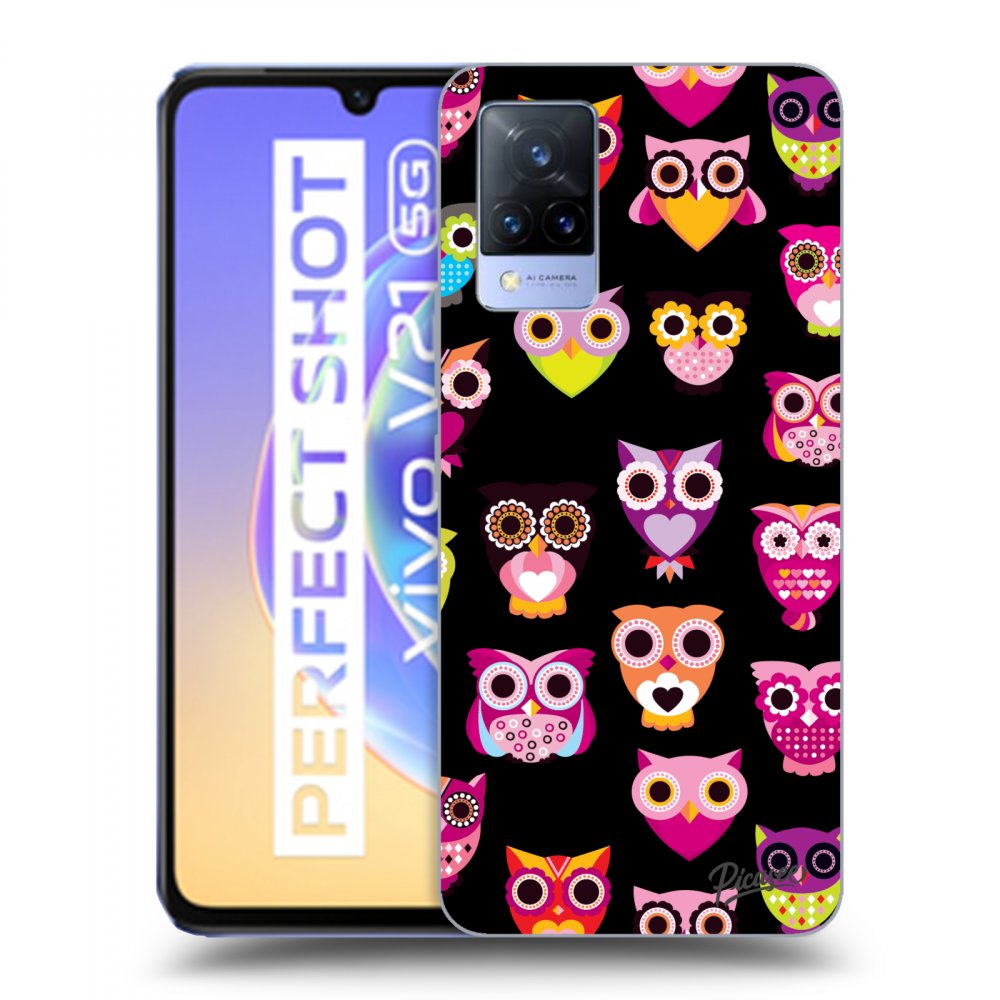 Picasee ULTIMATE CASE za Vivo V21 5G - Owls