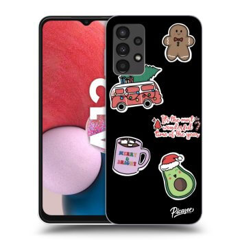 Maskica za Samsung Galaxy A13 4G A135 - Christmas Stickers