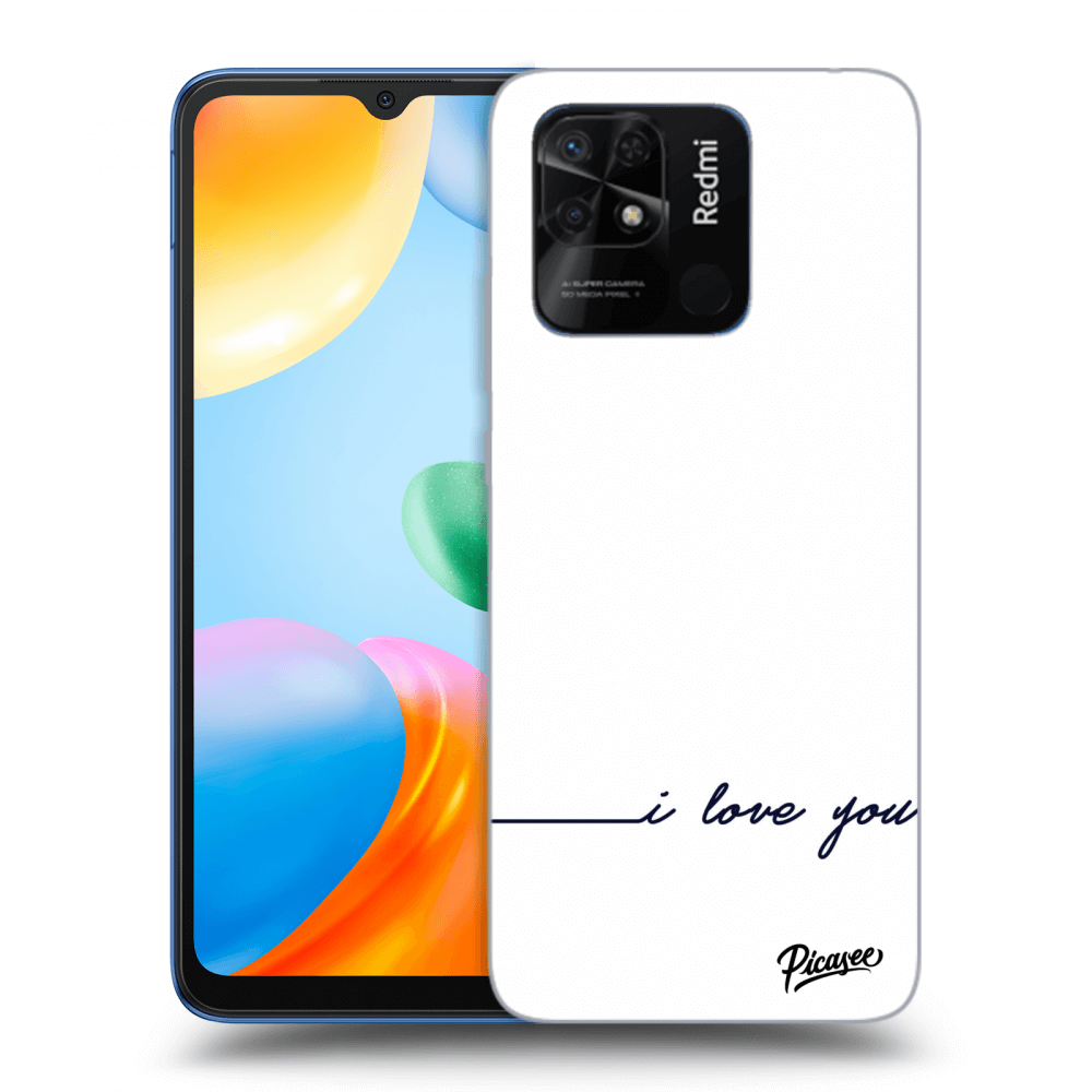 Picasee ULTIMATE CASE za Xiaomi Redmi 10C - I love you
