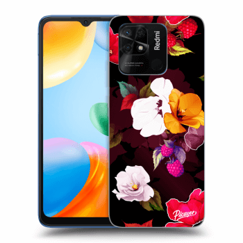 Maskica za Xiaomi Redmi 10C - Flowers and Berries