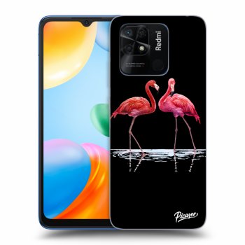 Maskica za Xiaomi Redmi 10C - Flamingos couple