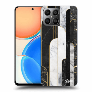 Maskica za Honor X8 - Black & White tile