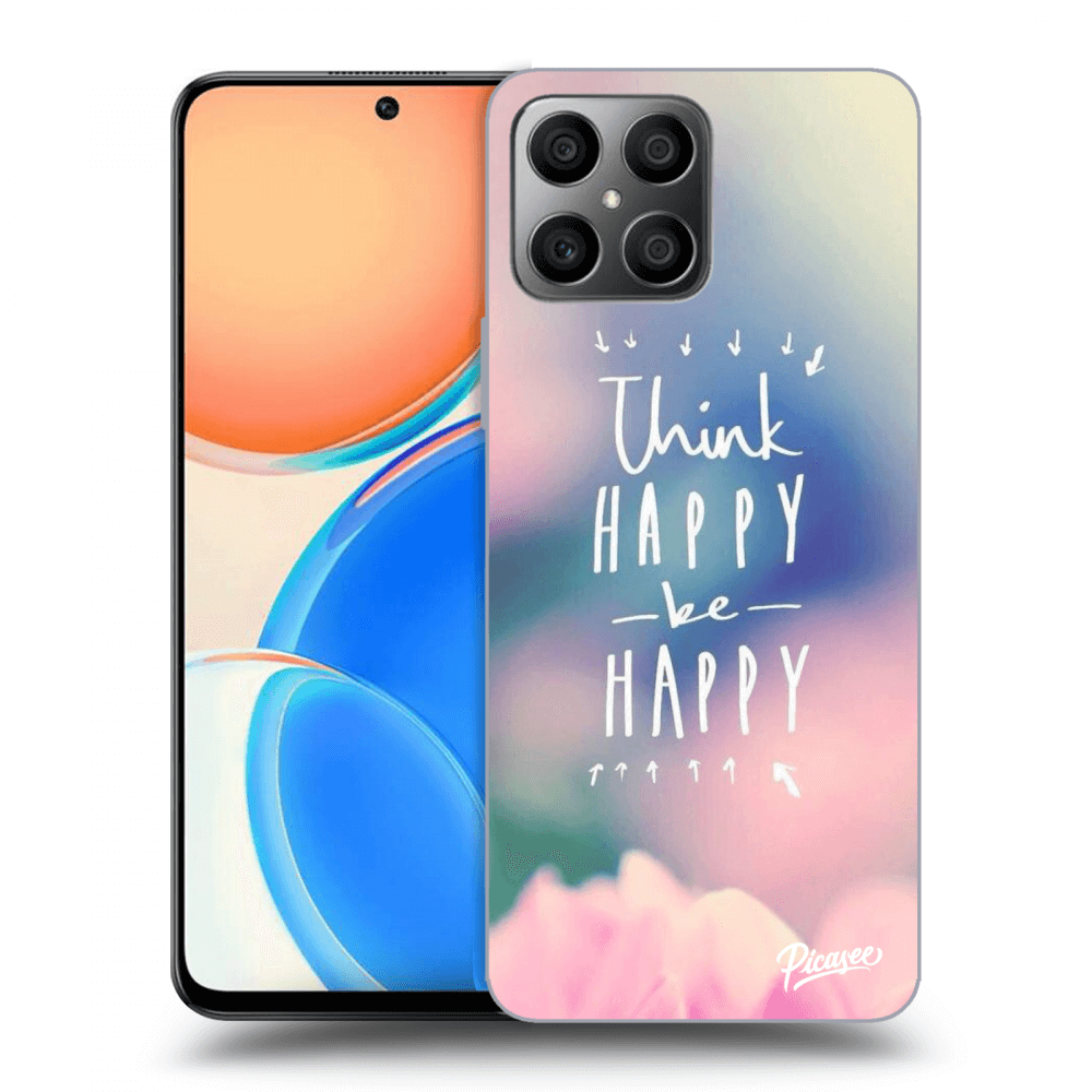 Picasee ULTIMATE CASE za Honor X8 - Think happy be happy