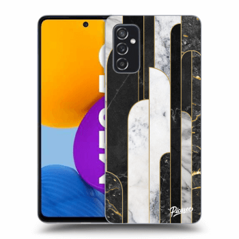 Maskica za Samsung Galaxy M52 5G - Black & White tile