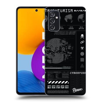 Picasee crna silikonska maskica za Samsung Galaxy M52 5G - FUTURE