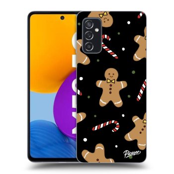 Picasee crna silikonska maskica za Samsung Galaxy M52 5G - Gingerbread