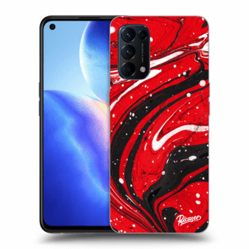 Maskica za OPPO Reno 5 5G - Red black