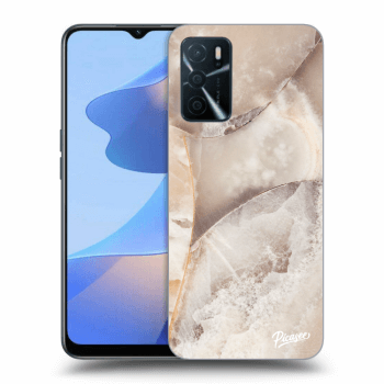 Maskica za OPPO A16 - Cream marble