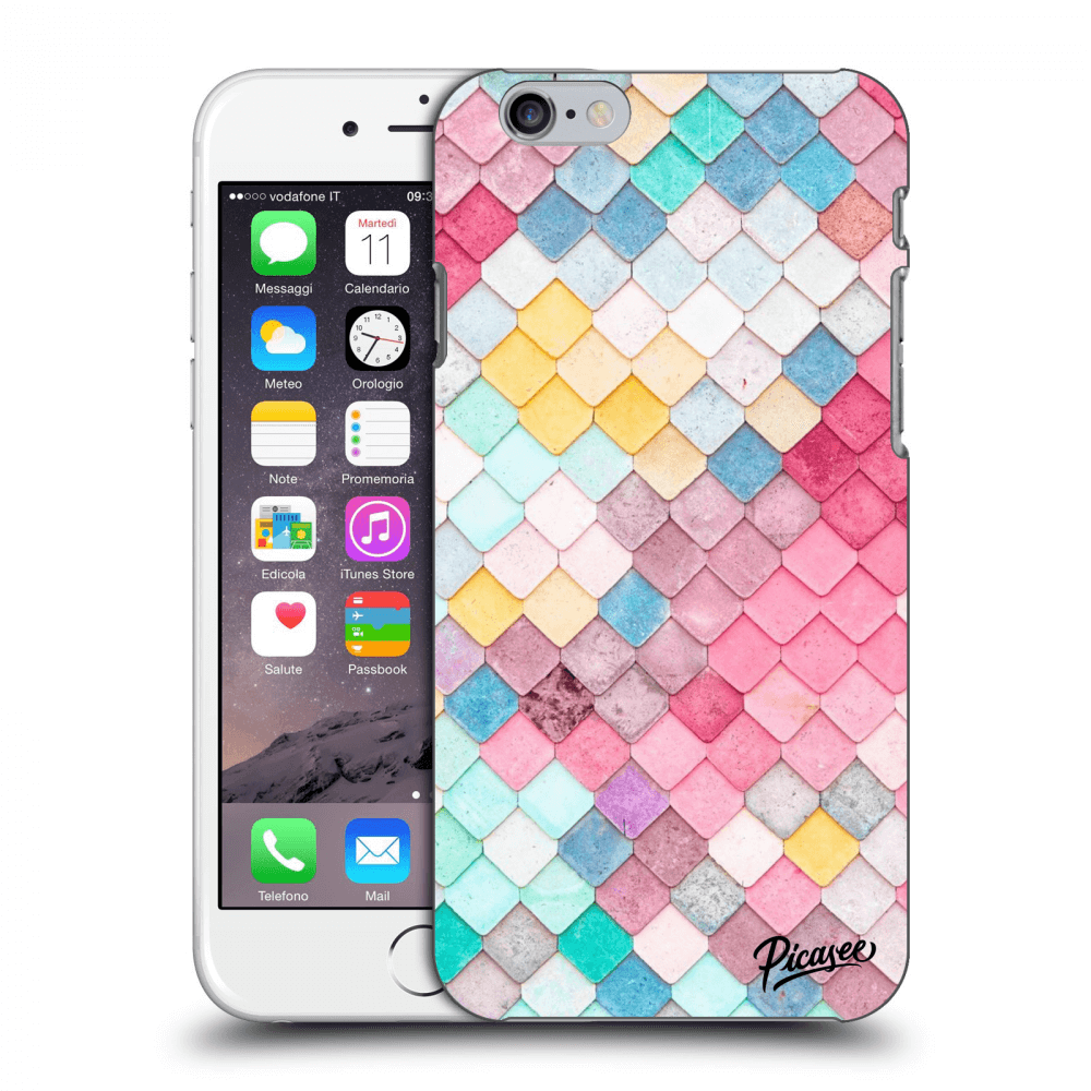 Picasee ULTIMATE CASE za Apple iPhone 6/6S - Colorful roof