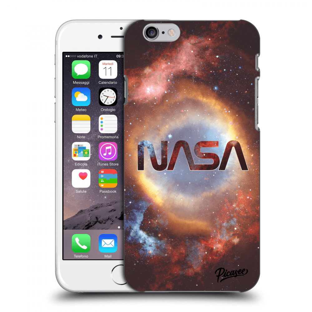 Picasee silikonska prozirna maskica za Apple iPhone 6/6S - Nebula