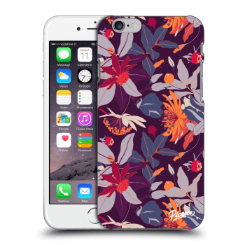 Maskica za Apple iPhone 6/6S - Purple Leaf