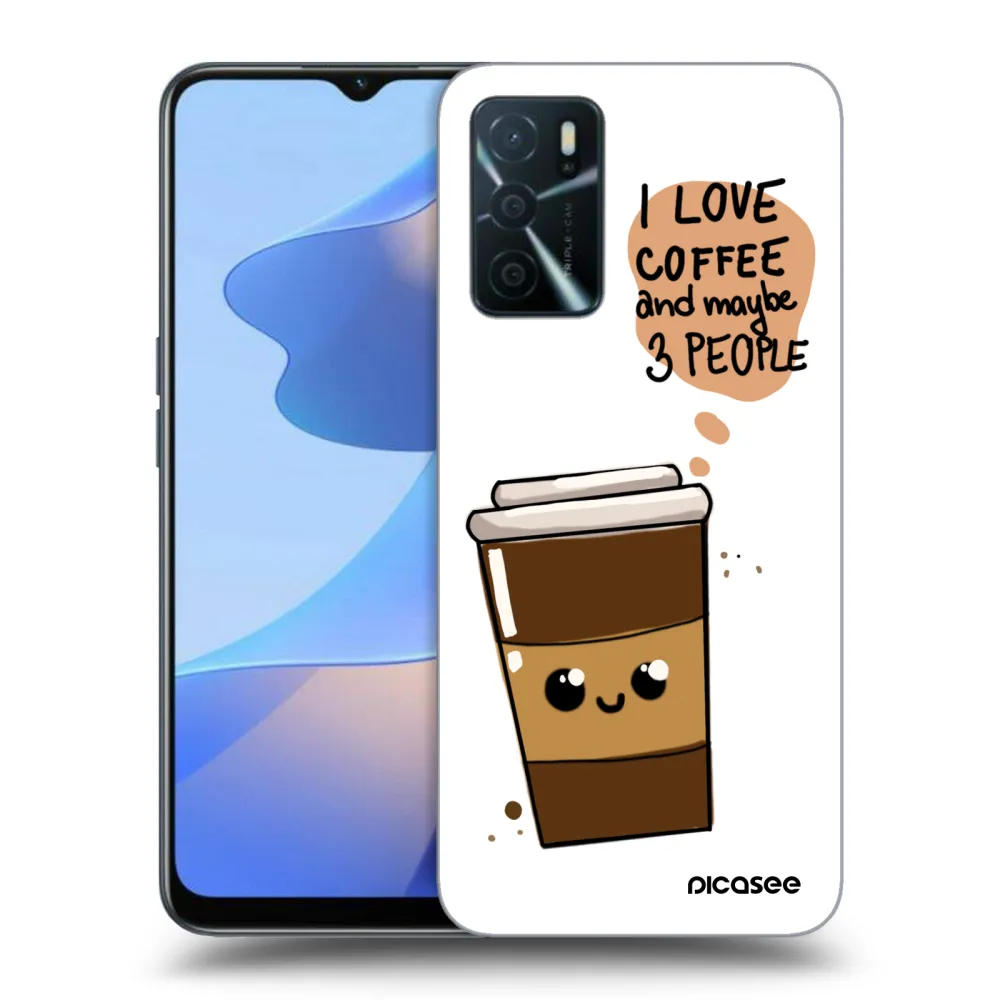Picasee ULTIMATE CASE za OPPO A16s - Cute coffee