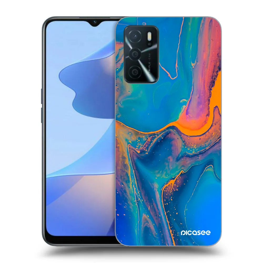 Picasee ULTIMATE CASE za OPPO A16s - Rainbow