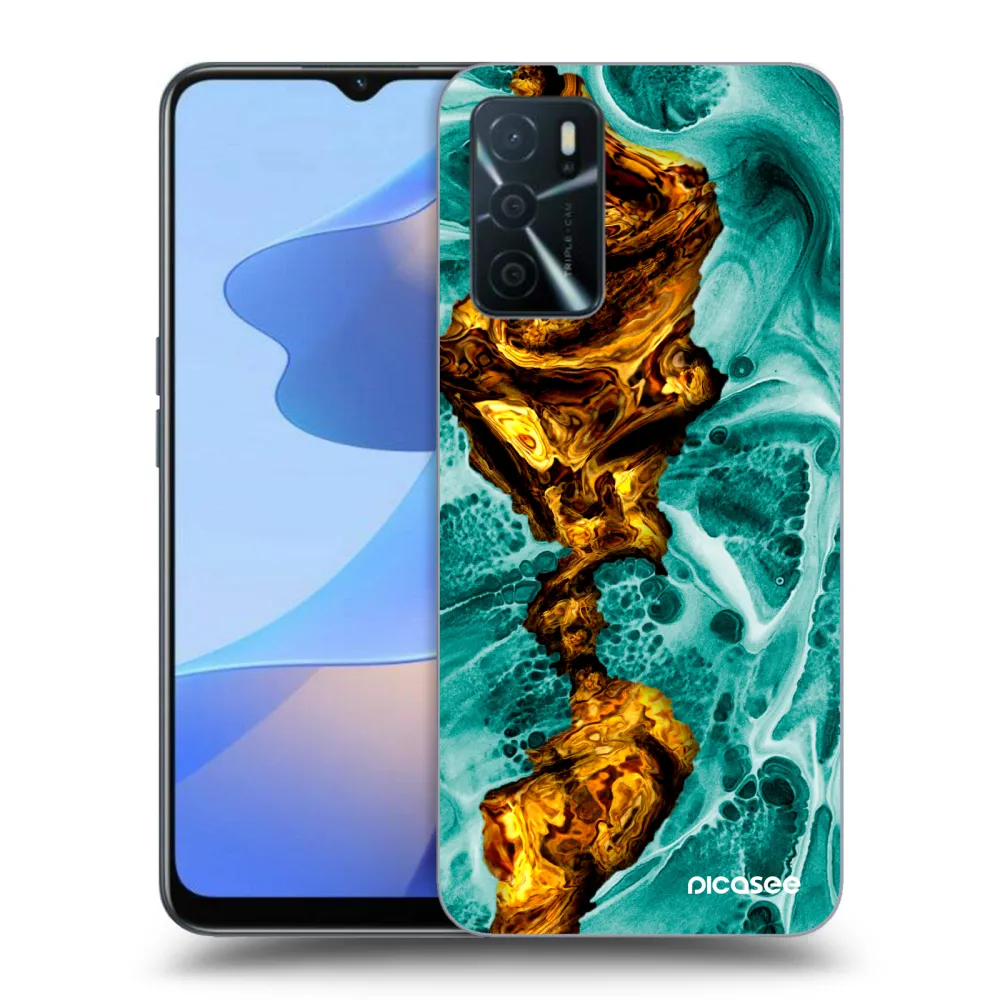 Picasee ULTIMATE CASE za OPPO A16s - Goldsky