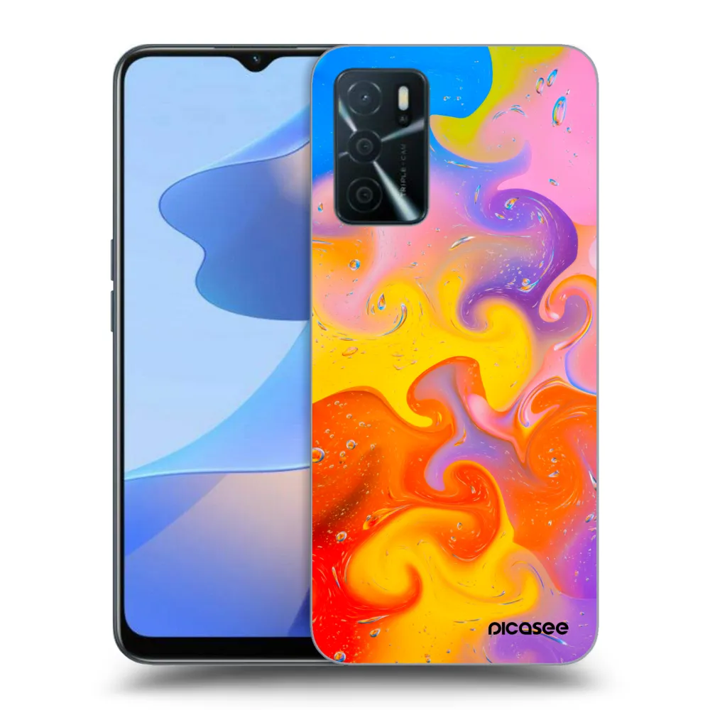 Picasee ULTIMATE CASE za OPPO A16s - Bubbles