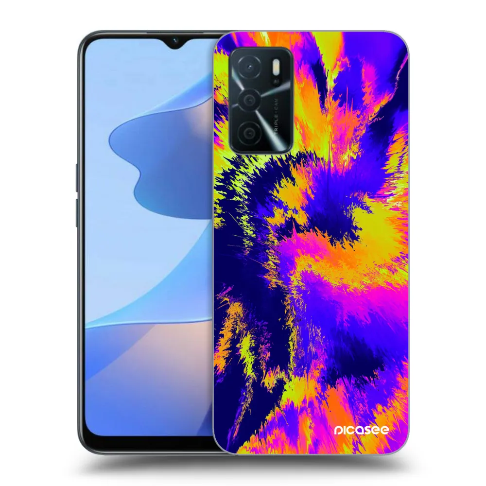Picasee ULTIMATE CASE za OPPO A16s - Burn