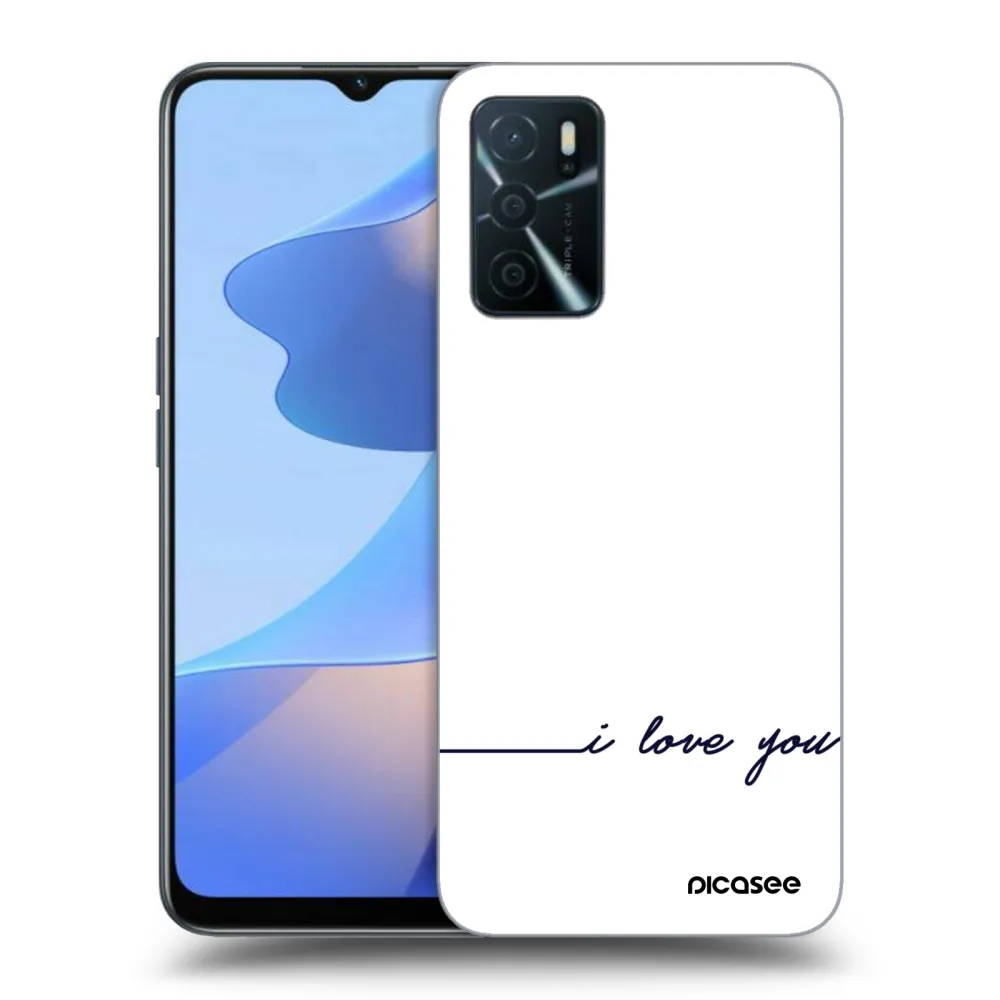 Picasee ULTIMATE CASE za OPPO A16s - I love you