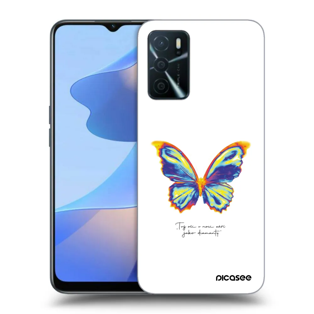Picasee ULTIMATE CASE za OPPO A16s - Diamanty White