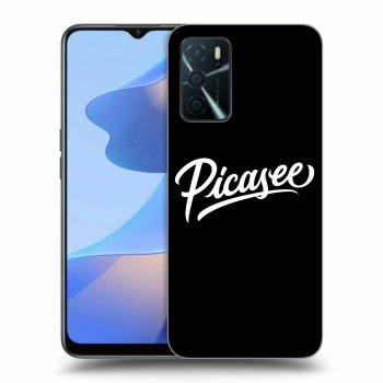 Maskica za OPPO A16s - Picasee - old logo - white