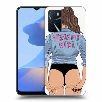 Maskica za OPPO A16s - Crossfit girl - nickynellow