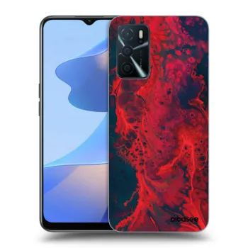 Maskica za OPPO A16s - Organic red