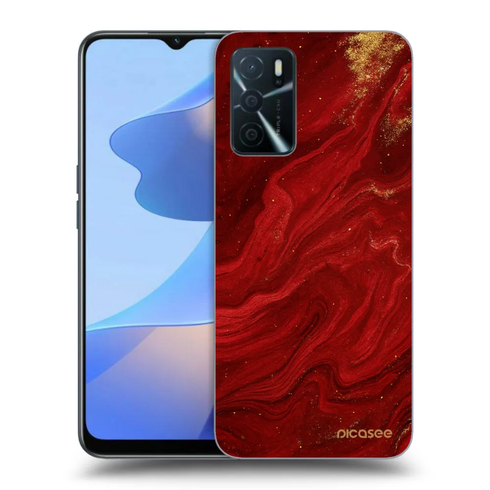 Picasee ULTIMATE CASE za OPPO A16s - Red